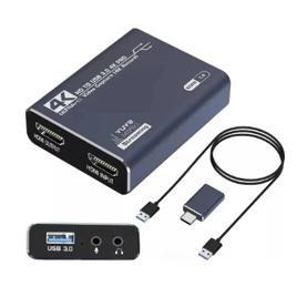 Placa de Captura de Vídeo Externa HDMI USB 3.0 1080p 60fps