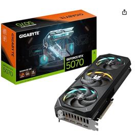 Placa de Vídeo Gigabyte GeForce RTX 5070 Gaming OC 12GB GDDR7 – Ray Tracing, DLSS 3