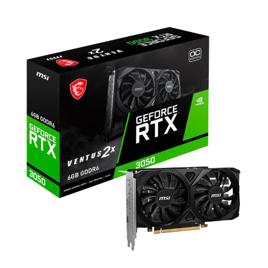 Placa de Vídeo MSI RTX 3050 Ventus 2X OC NVIDIA GeForce, 6GB GDDR6, 96-bit
