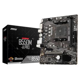 Placa Mãe MSI B550M-A PRO, Chipset B550, AMD AM4, mATX, DDR4