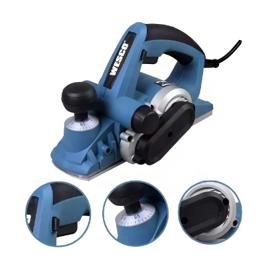 Plaina Elétrica 82mm 900W Wesco WS5343 Com Guia e Facas