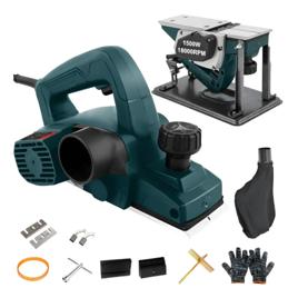 Plaina Elétrica Manual Profissional 1500w 2 Lâminas Dobevi