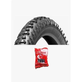 Pneu Bike Levorin Excess Aro 26 X 1.95 Mtb Trilha C/ Camara Cor Preto