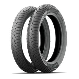 Pneu Michelin City Extra 80/100-18 + 100/90-18 S/ Câmara