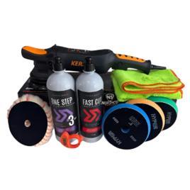 Politriz Roto Orbital Kers 900w 15mm 127/220v + Kit Polimento