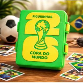 Porta Figurinhas Copa Do Mundo 2026 Organizador