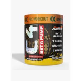 Pré Treino C4 Beta Pump Pote 225g Frutas Amarelas New Millen