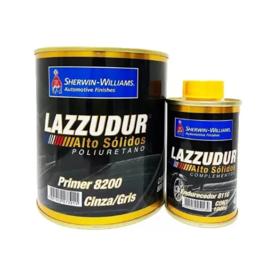 Primer Automotivo Pu Cinza/gris 8200 Lazzuril Alto Solido