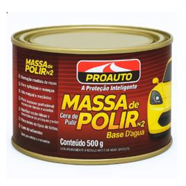 Massa De Polir Proauto 500g Base Polimento Carro