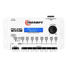 Processador Taramps Pro2.8s De Áudio 8 Saidas Digital Crossover Branco