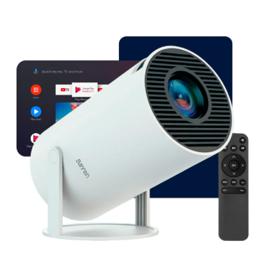 Projetor Portátil Smart Android Wi-fi Mini Hdmi Cor Branco Bahrein
