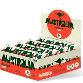 Protein Slim Cacau, Barra De Proteína Com 8g de Proteína, Sem Adição De Açúcares, Sem Glúten, Display Com 12 Unidades