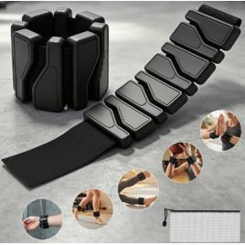 Pulseira Caneleira De Peso Ajustável Silicone Treino 1 Par