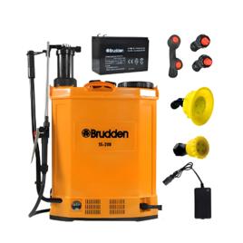 Pulverizador Elétrico Costal Brudden SS20B 20L Com Bateria Recarregável 12V