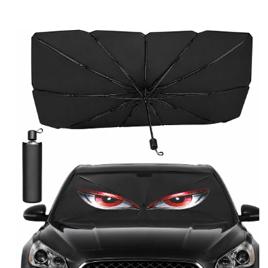 Quebra-sol Para Brisa Carro Com Estampa De Olho De Águia