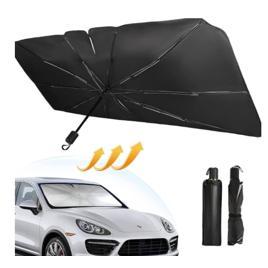 Quebra-Sol Portátil Para Carro com Isolamento Térmico E Revestimento Refletivo