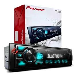 Radio Pioneer Mp3 Player Automotivo Som Universal Completo Comando Volante E Controle Longa Distancia Wr Swc