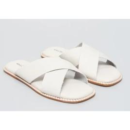 Rasteira Basica Soft Agatha - Offwhite 35 - offwhite