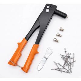 Rebitadeira Alicate Rebitador Manual 4 Bicos + 50 Rebite