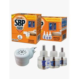 Repelente Elétrico Líquido Sbp Aparelho + 3 Refil De 35m
