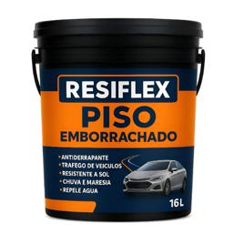 Resiflex 16l Tinta Piso Emborrachada Impermeável Segura