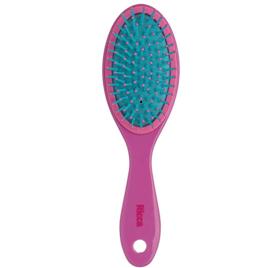 Ricca_ Escova de Cabelo Oval- Cores Sortidas