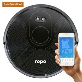 Robô Aspirador Ropo Glass 3 Preto