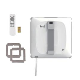 Robô Limpa Vidro Janelas Inteligente E Auto 4 Pulverizadores Branco