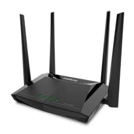 Roteador Dual Band Wifi W5 1200g Porta Gigabit 4 Antenas Intelbras Cor Preto