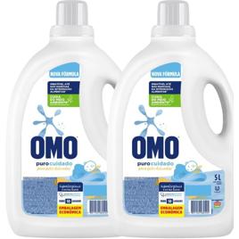 Sabão Líquido Omo Puro Cuidado 5L | 2 Unidades