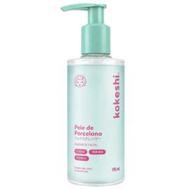Sabonete Facial Em Gel de limpeza facial Pele De Porcelana 190ml Kokeshi
