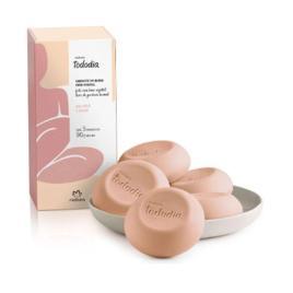 Sabonete Natura todoDia noz pecan e cacau em barra 5 unidades 90g cada