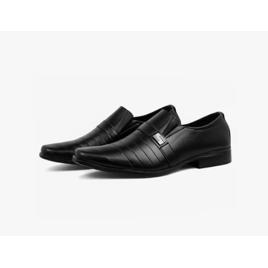 Sapato Oxford Social Masculino Couro Italiano Elegante Fosco