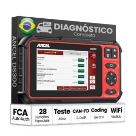 Scanner Automotivo Profissional Ancel Ds300 Teste Atuadores