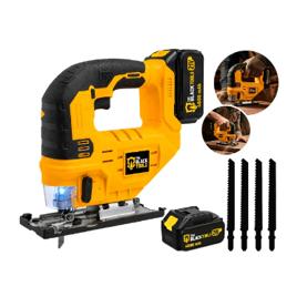 Serra Tico-tico A Bateria 21v 2900rpm Btt21v C/ Acessórios - The Black Tools