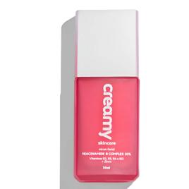 Sérum Creamy Skincare Niacinamide B Complex 20% para os Tipos de Pele, 30 mL
