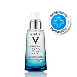 Sérum Facial Hidratante com Ácido Hialurônico e Minerais, Fortalece e Hidrata a Pele Textura Gel Absorção Rápida, Minéral 89 Vichy 50ml