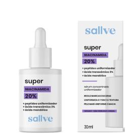 Sérum Facial Super Niacinamida 20% 30ml Sallve