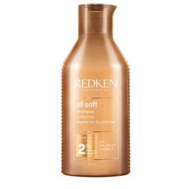 Shampoo Hidratante para Cabelos Secos e com Brilho All Soft Redken 300ml