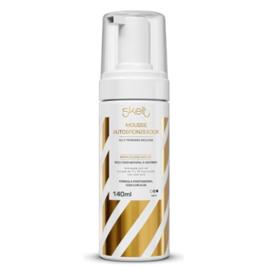 Skelt Mousse Autobronzeador Glow 140ml | Bronzeado Instantâneo, Efeito Natural
