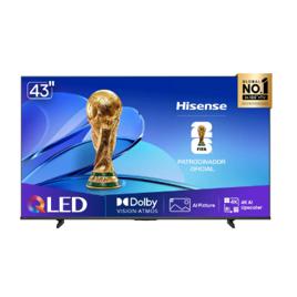 Smart TV Hisense UHD 4K QLED 43 Polegadas Com HDR10+, Dolby Atmos, Sports Mode, Game Mode Plus E Compatível Com Alexa