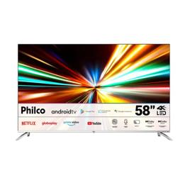Smart TV Philco 58'' PTV58G7PAGCSBL Android TV 4K Led
