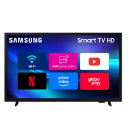 Smart Tv Samsung HD 32 Polegadas 2025 Preto Samsung Bivolt