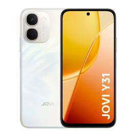 Smartphone Jovi Y31 256gb 8+8gb Ram Câmera 50mp Bateria 7200mah - Branco Lírio