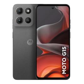Motorola Moto G15 - 256GB 4GB Camera 50mp Ai 5200 Mah Tela Fhd+ 6.7 Com Superbrilho Nfc - Grafite