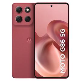 Motorola Moto G86 5g - 256gb 8gb Tela 1.5k Poled, 50mp Sony Camera Ois Moto Ai Ip68 + Ip69 - Vermelho