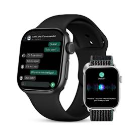 Smartwatch Auarfit A11t-mini 1.75 Com Bluetooth E Whatsapp