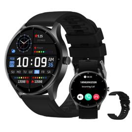 Smartwatch PEJE Relógio Smartwatch com Pulseira Extra - Tela Touch HD 1.28",À Prova d'Água IP68,Faz Chamadas Bluetooth,123+ Modos Esportivos