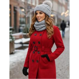 Sobretudo Feminino C/ Botões Casaco De Frio Grosso Inverno