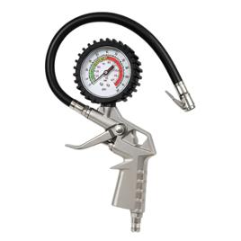 Calibrador De Pneu Profissional Com Manômetro 220 1/4